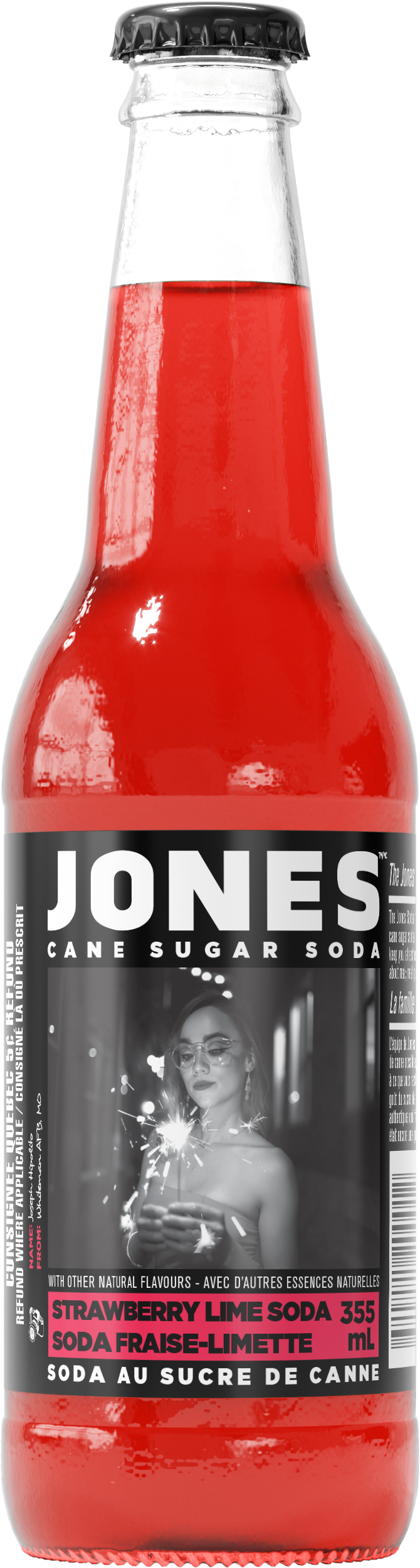 Jones Strawberry Lime 355ML